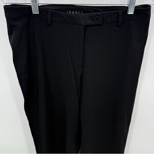 Vintage Theory Black Wool Blend Straight Leg Dress Trousers Women's Size 10 Corp